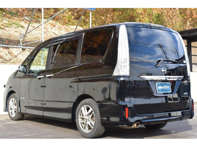 セレナ ライダー　ブラックライン　Ｓ－ハイブリッド　１０．２型フリップダウン／両側ワンタッチパワスラ／ＡＵＴＥＣＨ／ＨＫＳマフラー／Ｒｉｄｅｒエアロ／クルコン／スモークフィルム／サイドシェード／前後独立ＡＡＣ／ＨＩＤ（キセノン）ライト／フロントフォグ（16枚目）