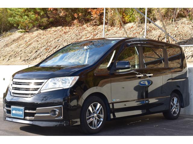 セレナ ライダー　ブラックライン　Ｓ－ハイブリッド　１０．２型フリップダウン／両側ワンタッチパワスラ／ＡＵＴＥＣＨ／ＨＫＳマフラー／Ｒｉｄｅｒエアロ／クルコン／スモークフィルム／サイドシェード／前後独立ＡＡＣ／ＨＩＤ（キセノン）ライト／フロントフォグ（21枚目）