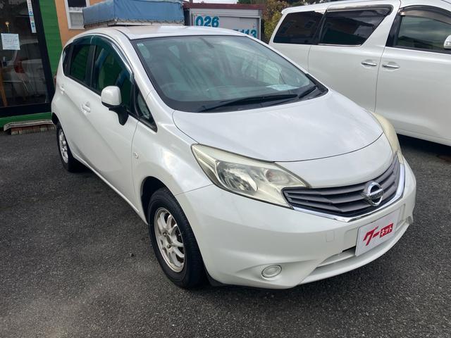 ノート 4WD ワンオーナー バックカメラ ナビ付 エンジンスターター 寒冷地仕様 保証付き1ヵ月1,000km スマートキーエンジン プッシュスタート(4枚目)