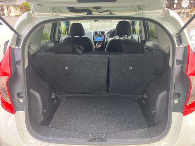 ノート 4WD ワンオーナー バックカメラ ナビ付 エンジンスターター 寒冷地仕様 保証付き1ヵ月1,000km スマートキーエンジン プッシュスタート(17枚目)