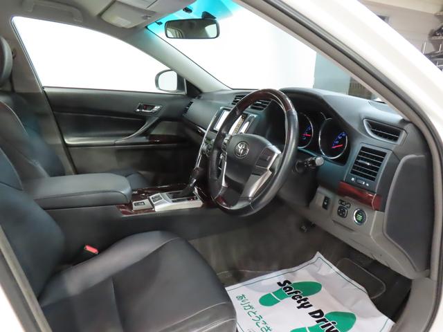 マークX 250G Fourブラックレザーリミテッド ローダウン/前後G,sバンパー/三眼レッドアイ/新品TEIN車高調/新品社外19AW/ETC/バックカメラ/クルコン(39枚目)