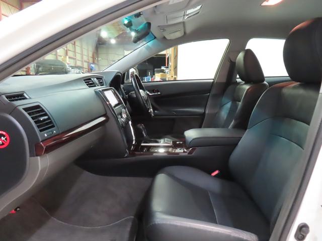 マークX 250G Fourブラックレザーリミテッド ローダウン/前後G,sバンパー/三眼レッドアイ/新品TEIN車高調/新品社外19AW/ETC/バックカメラ/クルコン(65枚目)