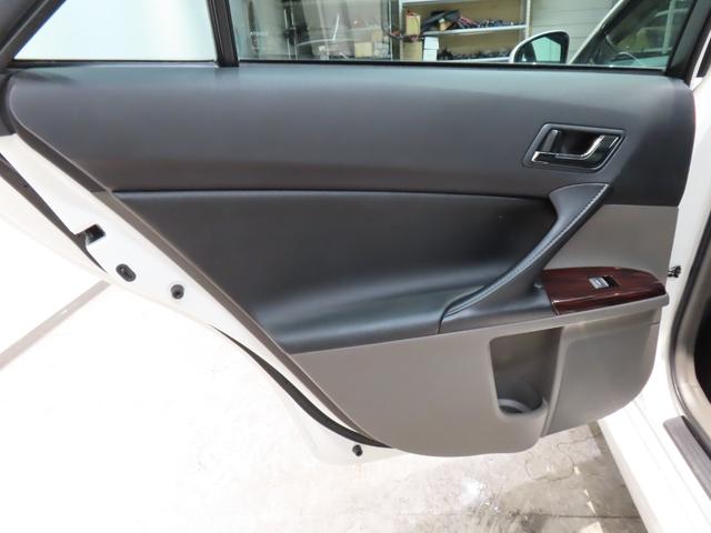 マークX 250G Fourブラックレザーリミテッド ローダウン/前後G,sバンパー/三眼レッドアイ/新品TEIN車高調/新品社外19AW/ETC/バックカメラ/クルコン(69枚目)