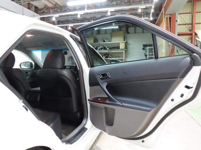 マークX 250G Fourブラックレザーリミテッド ローダウン/前後G,sバンパー/三眼レッドアイ/新品TEIN車高調/新品社外19AW/ETC/バックカメラ/クルコン(73枚目)