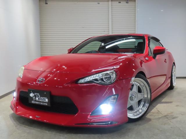 ８６ ＧＴ　ローダウン／新品ＴＥＩＮ車高調／新品レオンハルト１８ＡＷ／モデリスタエアロ／トランクスポイラー／レーダー探知機／ドラレコ／バックカメラ／ＡＴ車／オートマ／Ｂｌｕｅｔｏｏｔｈ再生可／パドルシフト（4枚目）