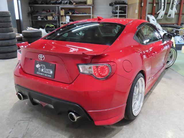 ８６ ＧＴ　ローダウン／新品ＴＥＩＮ車高調／新品レオンハルト１８ＡＷ／モデリスタエアロ／トランクスポイラー／レーダー探知機／ドラレコ／バックカメラ／ＡＴ車／オートマ／Ｂｌｕｅｔｏｏｔｈ再生可／パドルシフト（15枚目）