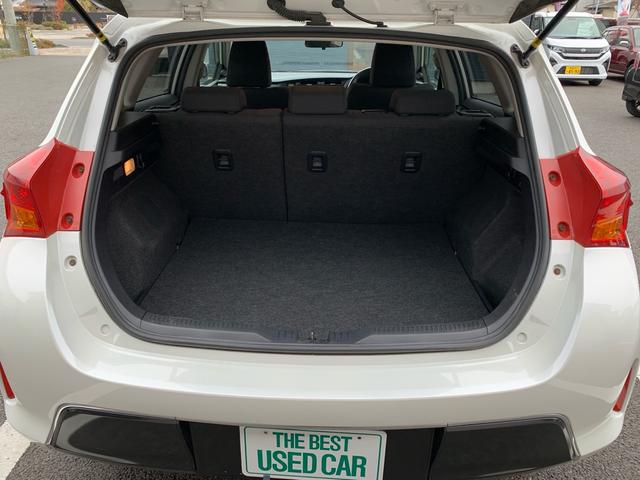 オーリス 150X Sパッケージ 4WD キーレス CD Bluetooth バックカメラ TV キーフリーシステム プッシュスタート アルミホイール 電動格納ミラー(19枚目)