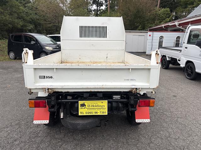 ハイゼットトラック ローダンプ 4WD エアコン パワステ 車検整備・タイベル交換済 14アルミ・マッドタイヤ LEDライト ワンオーナー(3枚目)