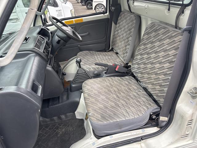 ハイゼットトラック ローダンプ 4WD エアコン パワステ 車検整備・タイベル交換済 14アルミ・マッドタイヤ LEDライト ワンオーナー(14枚目)