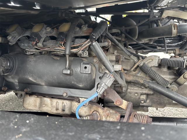 ハイゼットトラック ローダンプ 4WD エアコン パワステ 車検整備・タイベル交換済 14アルミ・マッドタイヤ LEDライト ワンオーナー(17枚目)