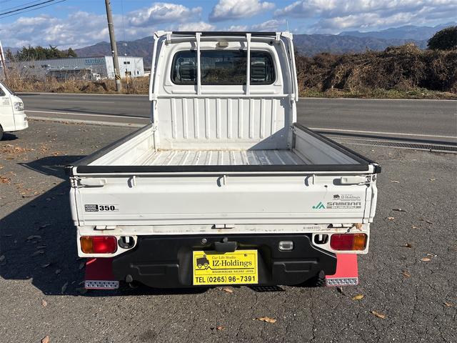 サンバートラック 営農　４ＷＤ　エアコン　パワステ　マッドタイヤ＆アルミ　ＬＥＤライト　ＥＴＣ　車検令和８年１２月（3枚目）