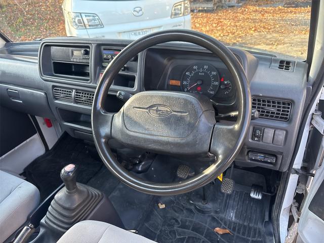 サンバートラック 営農　４ＷＤ　エアコン　パワステ　マッドタイヤ＆アルミ　ＬＥＤライト　ＥＴＣ　車検令和８年１２月（14枚目）