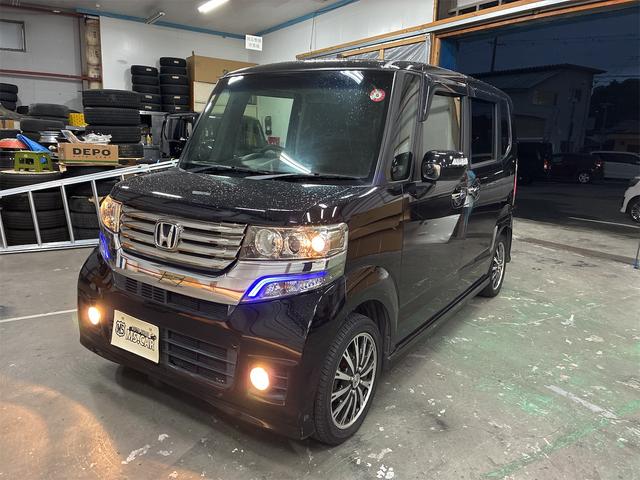 N-BOXカスタム G・Lパッケージ ワンオーナー・ナビ・バックカメラ・両側PSD(4枚目)