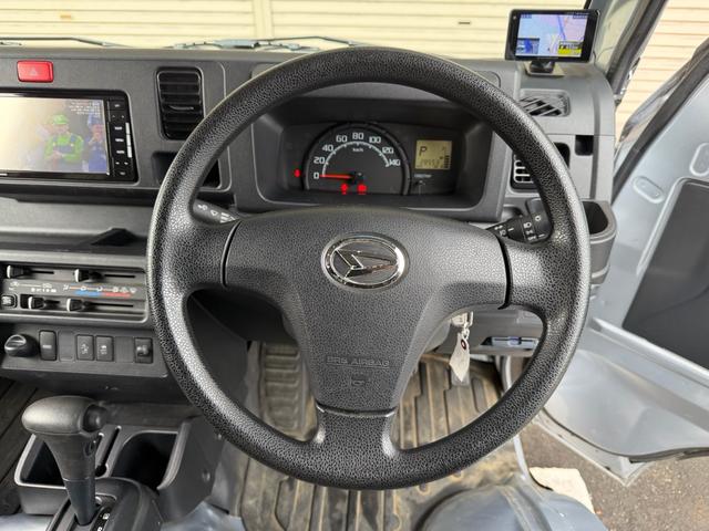 ハイゼットトラック エクストラSAIIIt スマートアシスト 切替4WD 純正幌(スライド式) 社外ナビ バックカメラ 地デジ Bluetooth CD/DVD再生 LEDヘッドランプ リアスタビライザー(15枚目)