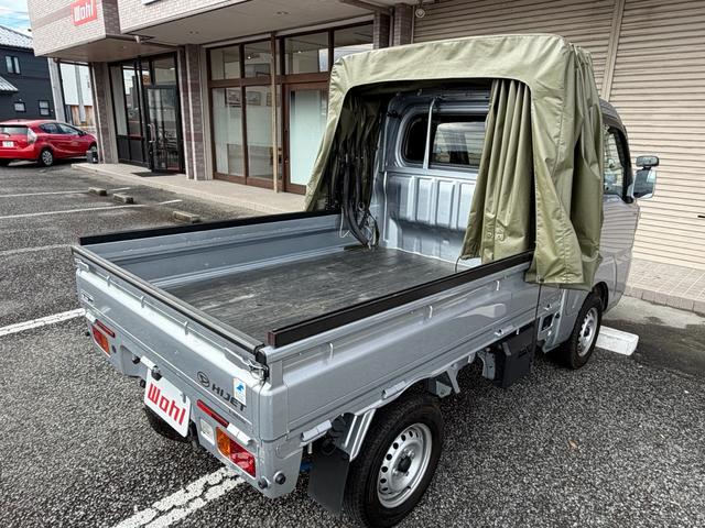 ハイゼットトラック エクストラSAIIIt スマートアシスト 切替4WD 純正幌(スライド式) 社外ナビ バックカメラ 地デジ Bluetooth CD/DVD再生 LEDヘッドランプ リアスタビライザー(43枚目)
