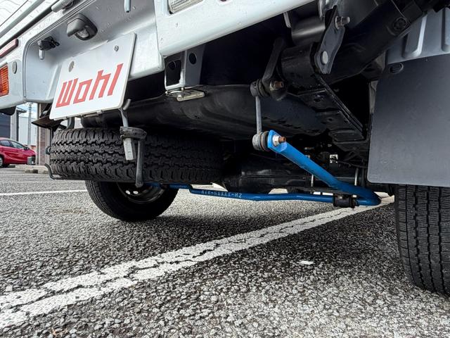 ハイゼットトラック エクストラSAIIIt スマートアシスト 切替4WD 純正幌(スライド式) 社外ナビ バックカメラ 地デジ Bluetooth CD/DVD再生 LEDヘッドランプ リアスタビライザー(46枚目)