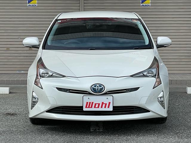 プリウス Sセーフティプラス ワンオーナー アルパインナビ 地デジ バックカメラ BluetoothAudio CD/DVD再生 HDMI HUD ステアリングヒーター LEDヘッドライト(2枚目)