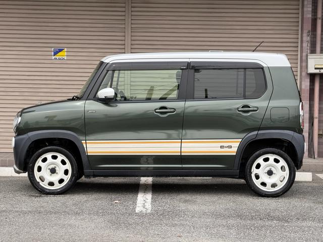 ハスラー Jスタイル ホワイトルーフ レーダーブレーキサポート 社外ナビ Bカメラ 地デジ BluetoothAudio CD/DVD再生 スマートキー プッシュスタート アイドリングストップ シートヒーター(5枚目)