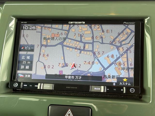 ハスラー Jスタイル ホワイトルーフ レーダーブレーキサポート 社外ナビ Bカメラ 地デジ BluetoothAudio CD/DVD再生 スマートキー プッシュスタート アイドリングストップ シートヒーター(22枚目)