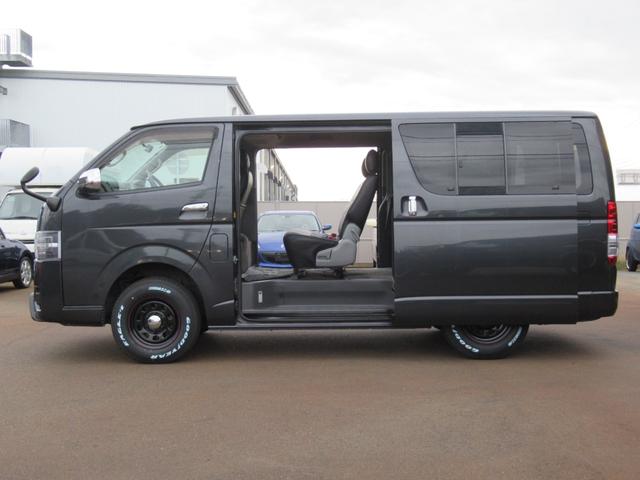 ハイエースバン ロングスーパーGL 4WD 2/5人乗 ディーゼルターボ 4型フェイス&テール インジェクター交換済 社外15インチAW ホワイトレター Bカメラ ETC キーレス(8枚目)