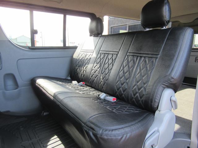 ハイエースバン ロングスーパーGL 4WD 2/5人乗 ディーゼルターボ 4型フェイス&テール インジェクター交換済 社外15インチAW ホワイトレター Bカメラ ETC キーレス(27枚目)