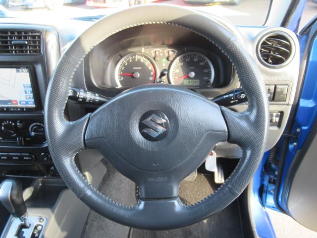 ジムニー クロスアドベンチャーXC 特別仕様車 4WD ターボ 純正16インチAW シートヒーター SDナビ バニティミラー レベライザー(25枚目)