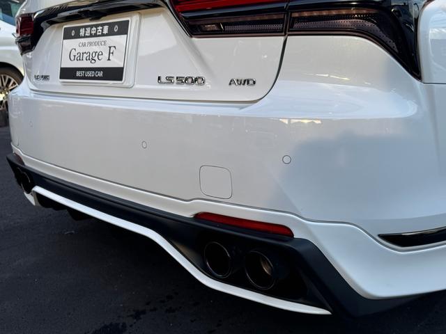 ＬＳ ＬＳ５００　Ｆスポーツ　ダイナミクスパッケージ　マークレビンソン　後期仕様純正パーツ使用　ＴＲＤフルエアロ　ハイパーフォージド２１インチ　ローダウン　ヘッドアップディスプレイ　サンルーフ　デジタルインナーミラー　４ＷＤ（14枚目）