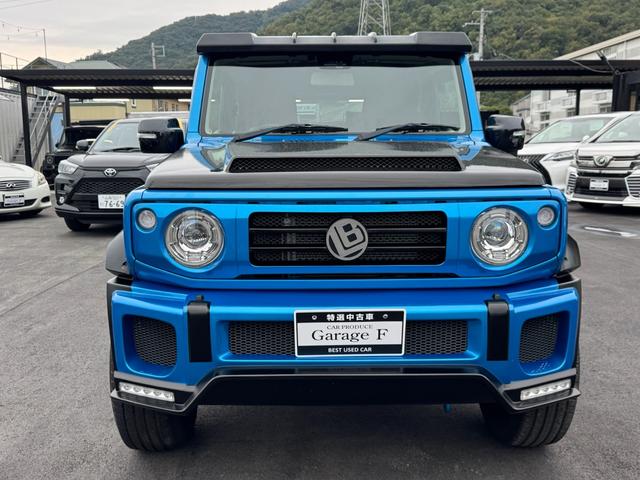 ジムニー ＸＣ　リバティーウォーク　Ｇｍｉｎｉコンプリートボディキット　ＬＢカーボンボンネット　社外ホイール　公認　Ｂカメラ　シートヒータークルコン　スズキセーフティサポート（2枚目）