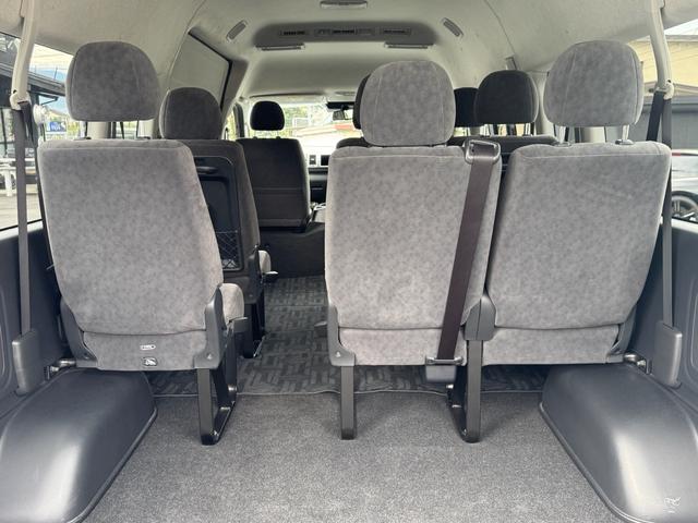 ハイエースワゴン グランドキャビン　プッシュスタート　ミラー型バックカメラ　トヨタセーフティセンス　パワースライドドア　エアロ　フォグ　ディスプレイオーディオ（13枚目）