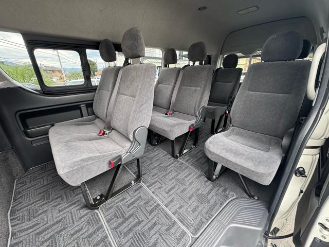 ハイエースワゴン グランドキャビン　プッシュスタート　ミラー型バックカメラ　トヨタセーフティセンス　パワースライドドア　エアロ　フォグ　ディスプレイオーディオ（14枚目）