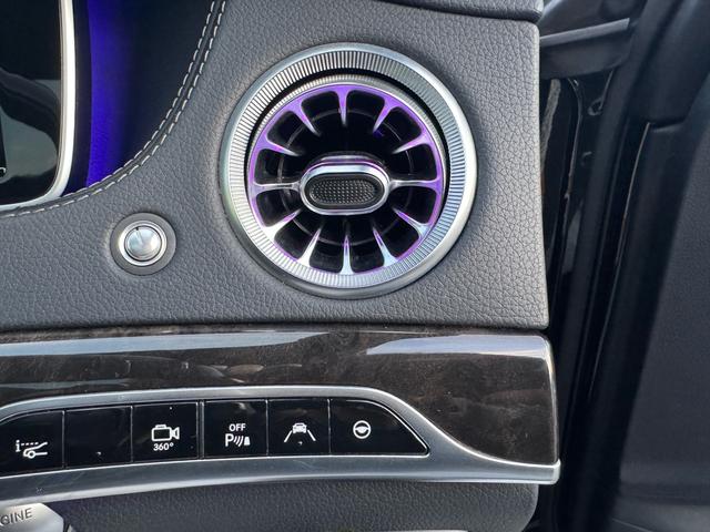 Sクラス S300h AMGライン S63後期仕様 社外カーボンフロント 社外カーボンバンパーダクト 22インチホイール アンビエントライト フロントゴーストフィルム ロワリングキット(19枚目)