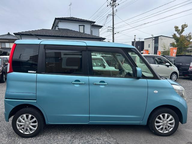 パレット Ｘ　４ＷＤ・ナビ・フルセグＴＶ・ＥＴＣ・Ｂｌｕｅｔｏｏｔｈオーディオ・両側スライド片側電動スライドドア・フルフラット・スペアキー（4枚目）