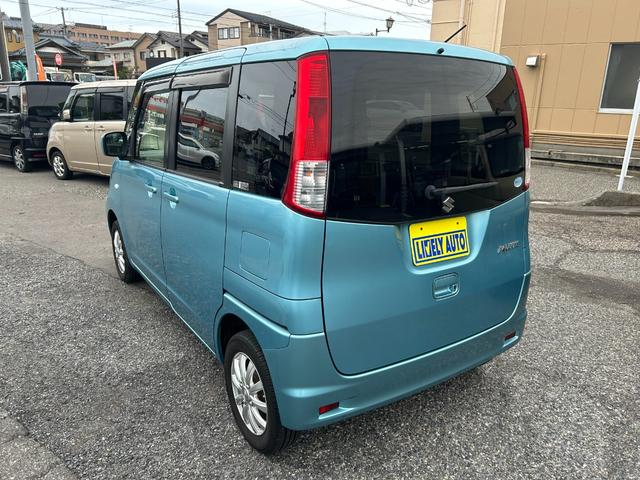 パレット Ｘ　４ＷＤ・ナビ・フルセグＴＶ・ＥＴＣ・Ｂｌｕｅｔｏｏｔｈオーディオ・両側スライド片側電動スライドドア・フルフラット・スペアキー（7枚目）