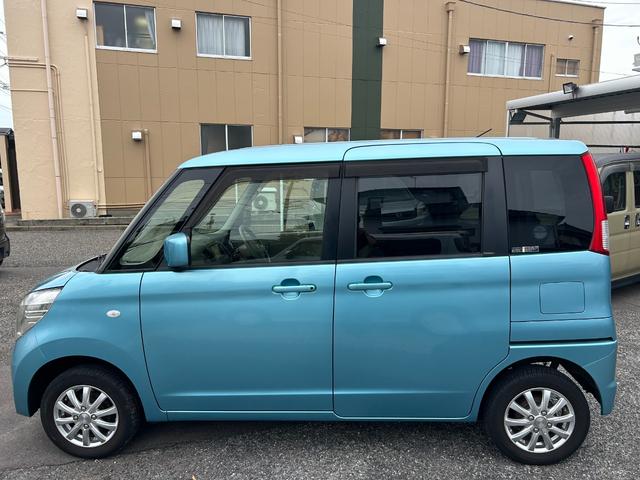 パレット Ｘ　４ＷＤ・ナビ・フルセグＴＶ・ＥＴＣ・Ｂｌｕｅｔｏｏｔｈオーディオ・両側スライド片側電動スライドドア・フルフラット・スペアキー（8枚目）
