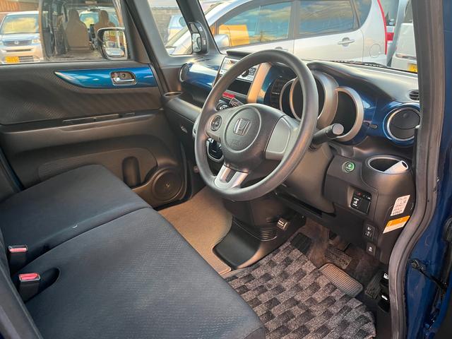 Ｎ－ＢＯＸ＋ ２トーンカラースタイル　Ｇ・Ｌパッケージ　ＡＵＸ・スペアキー・取説・両側スライド片側パワー（15枚目）