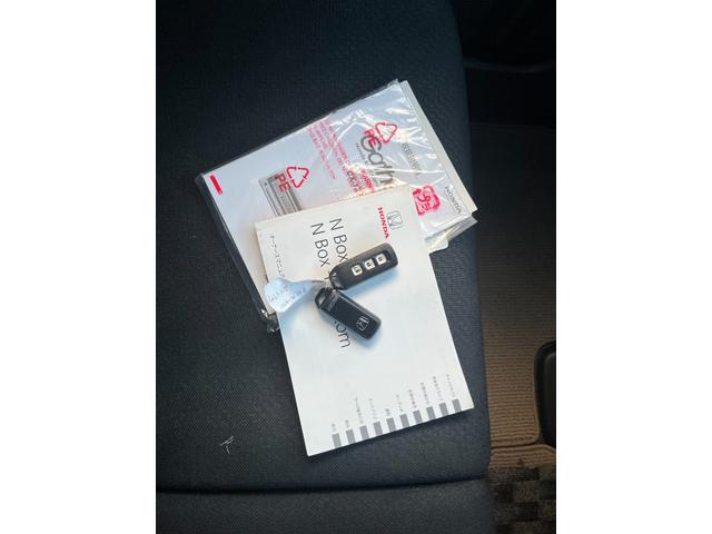 Ｎ－ＢＯＸ＋ ２トーンカラースタイル　Ｇ・Ｌパッケージ　ＡＵＸ・スペアキー・取説・両側スライド片側パワー（33枚目）