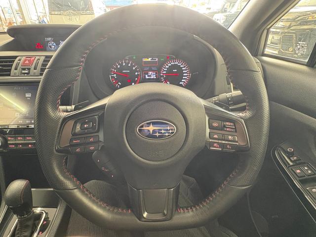 WRX S4 2.0GTアイサイト/大阪仕入/後期型/デカナビ8インチナビ /コーナーセンサー/ブルートゥース/ETC/禁煙車/バックカメラ/12セグ/ドラレコ/LEDライト/電動シート/ACC/記録簿・取説有/CD・DVD/オートライト・ハイビーム/ブレーキホールド(33枚目)