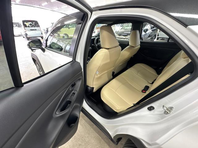 ヤリスクロス ハイブリッドZ/鹿児島仕入れ/禁煙車/モデリスタフルエアロ/ レーダークルコン/衝突軽減&車線逸脱警告/純正ディスプレイオーディオ/ブルートゥース/フルセグ/ETC/Bカメラ/シートヒーター/ステアヒーター/電動シート/レザー調シートカバー/コーナーセンサー(32枚目)