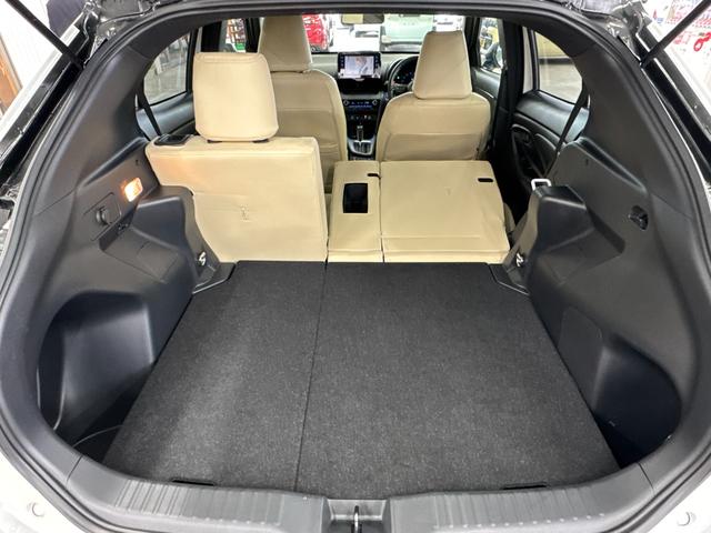 ヤリスクロス ハイブリッドZ/鹿児島仕入れ/禁煙車/モデリスタフルエアロ/ レーダークルコン/衝突軽減&車線逸脱警告/純正ディスプレイオーディオ/ブルートゥース/フルセグ/ETC/Bカメラ/シートヒーター/ステアヒーター/電動シート/レザー調シートカバー/コーナーセンサー(35枚目)