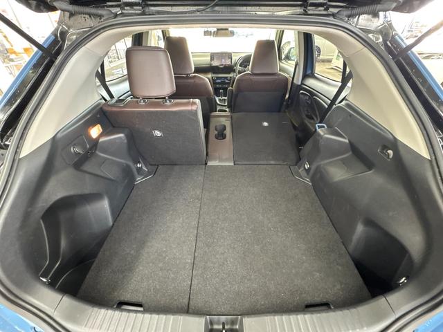 ヤリスクロス ハイブリッドＺ／千葉県仕入／寒冷地仕様／　９インチナビ／ＢＴ／ＵＳＢ／前後ドラレコ／パノラマビューモニター／ＥＴＣ２．０／バックカメラ／電動ハーフレザーシート／シートヒーター／レーダークルーズ／コーナーセンサー／ワイパーデアイサー／禁煙車（30枚目）