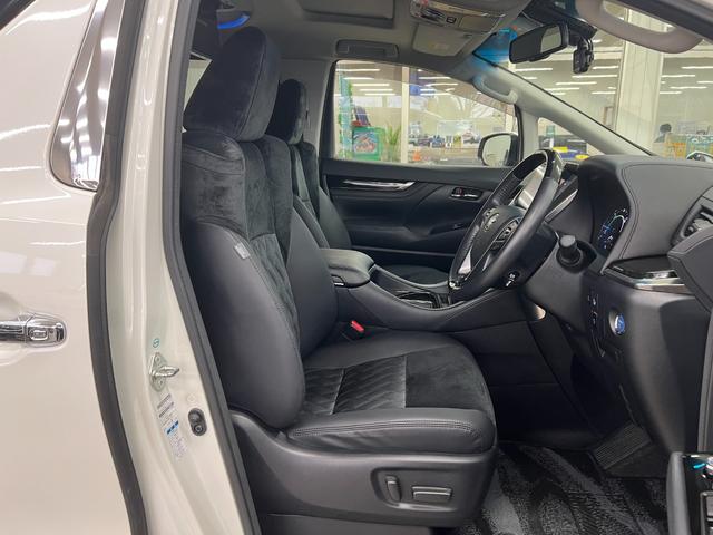 ヴェルファイアハイブリッド ZR 禁煙車/22年製冬タイヤ/ツインサンルーフ アドミレーションフルエアロ/アドミレーションマフラー/アルパイン10型ナビ&フリップダウン/ブルートゥース/Bカメラ/衝突軽減/車線逸脱/前後ドラレコ/電動ハーフレザーシート/取説/記録簿/スペアキー(29枚目)