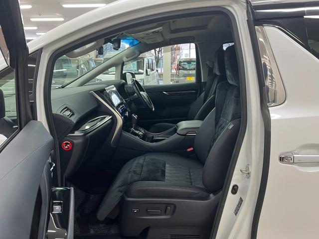 ヴェルファイアハイブリッド ZR 禁煙車/22年製冬タイヤ/ツインサンルーフ アドミレーションフルエアロ/アドミレーションマフラー/アルパイン10型ナビ&フリップダウン/ブルートゥース/Bカメラ/衝突軽減/車線逸脱/前後ドラレコ/電動ハーフレザーシート/取説/記録簿/スペアキー(35枚目)