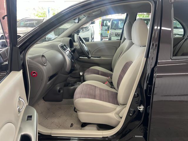 マーチ ボレロ　下取り直販車／禁煙車／特別仕様車／純正ナビ／フルセグ／ＣＤ／ＥＴＣ／ドラレコ／純正アルミ／オートライト／オートエアコン／アイドリングストップ／スマートキー電動格納ミラー／取説＆保証書＆スペア有り（27枚目）