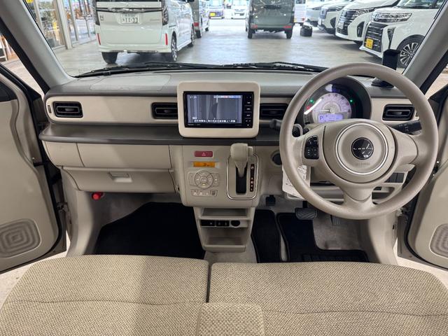 アルトラパン Ｌ　買取直販車／禁煙車／１オーナー／冬タイヤ付き　衝突軽減／車線逸脱／シートヒーター／ＳＤナビ／ブルートゥース／フルセグ／ＥＴＣ／Ｂカメラ／ドラレコ／コーナーセンサー／アイドリングストップ／ＬＥＤライト／オートハイビーム／取説＆保証書＆スペアキー（4枚目）
