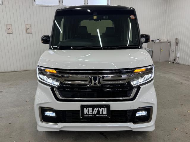 Ｎ－ＢＯＸカスタム Ｌ　コーディネートスタイル　４ＷＤ／下取り直販車／禁煙車　２０２３年製タイヤ／９型ナビ／ブルートゥース／フルセグ／ＤＶＤ／レーダークルコン／レザーシート／シートヒーター／バックカメラ／ドラレコ前後／オートホールド／コーナーセンサー／オートハイビーム／両側電動（20枚目）