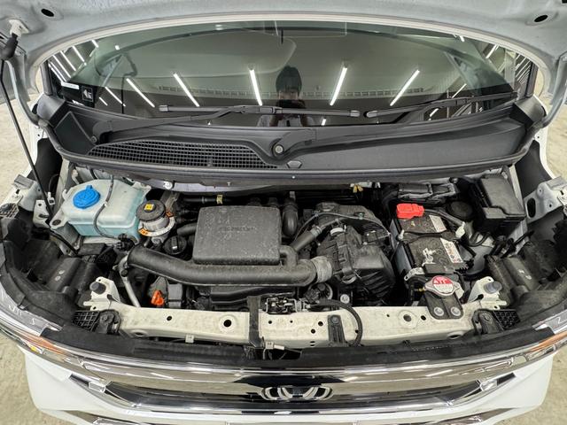 Ｎ－ＢＯＸカスタム Ｌ　コーディネートスタイル　４ＷＤ／下取り直販車／禁煙車　２０２３年製タイヤ／９型ナビ／ブルートゥース／フルセグ／ＤＶＤ／レーダークルコン／レザーシート／シートヒーター／バックカメラ／ドラレコ前後／オートホールド／コーナーセンサー／オートハイビーム／両側電動（60枚目）