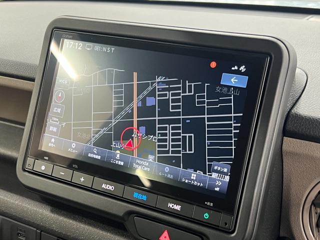 Ｎ－ＢＯＸジョイ ターボ／届出済未使用車／純正８インチナビ／　ホンダセンシング／ブルートゥース／フルセグ／シートヒーター／ハーフレザーシート／バックカメラ／両側ＰＳＤ／パドルシフト／コーナーセンサー／ＬＥＤライト／オートハイビーム（6枚目）