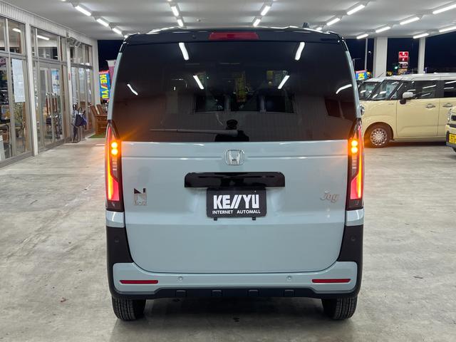 Ｎ－ＢＯＸジョイ ターボ／届出済未使用車／純正８インチナビ／　ホンダセンシング／ブルートゥース／フルセグ／シートヒーター／ハーフレザーシート／バックカメラ／両側ＰＳＤ／パドルシフト／コーナーセンサー／ＬＥＤライト／オートハイビーム（21枚目）