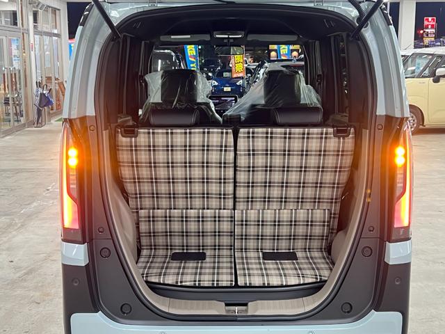 Ｎ－ＢＯＸジョイ ターボ／届出済未使用車／純正８インチナビ／　ホンダセンシング／ブルートゥース／フルセグ／シートヒーター／ハーフレザーシート／バックカメラ／両側ＰＳＤ／パドルシフト／コーナーセンサー／ＬＥＤライト／オートハイビーム（37枚目）