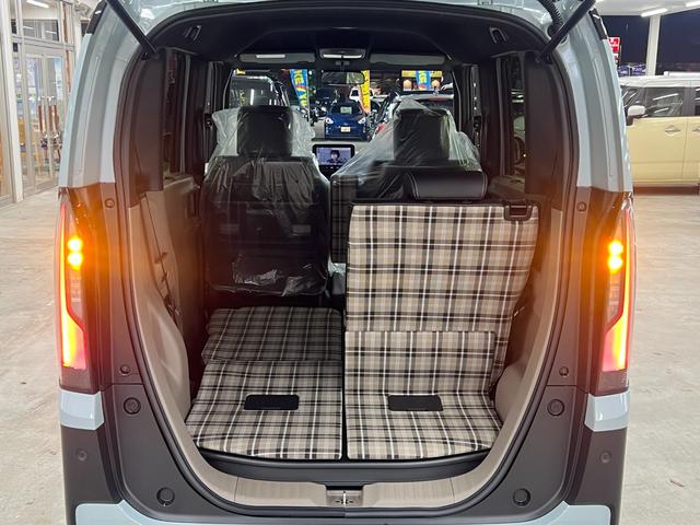 Ｎ－ＢＯＸジョイ ターボ／届出済未使用車／純正８インチナビ／　ホンダセンシング／ブルートゥース／フルセグ／シートヒーター／ハーフレザーシート／バックカメラ／両側ＰＳＤ／パドルシフト／コーナーセンサー／ＬＥＤライト／オートハイビーム（38枚目）